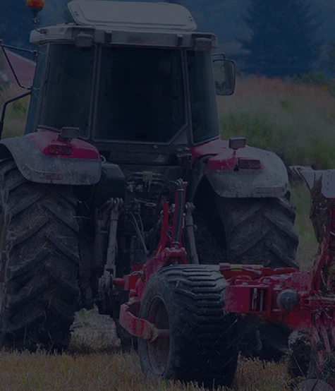 Piezas de maquinaria agrícola