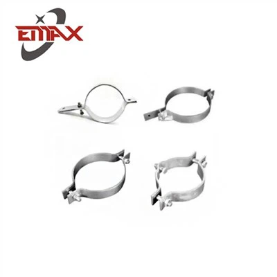 Abrazadera de poste galvanizada