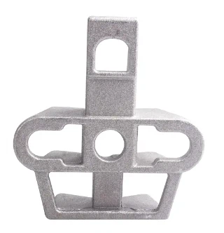 Abrazadera de anclaje de soporte de metal de poste universal de aleación de aluminio