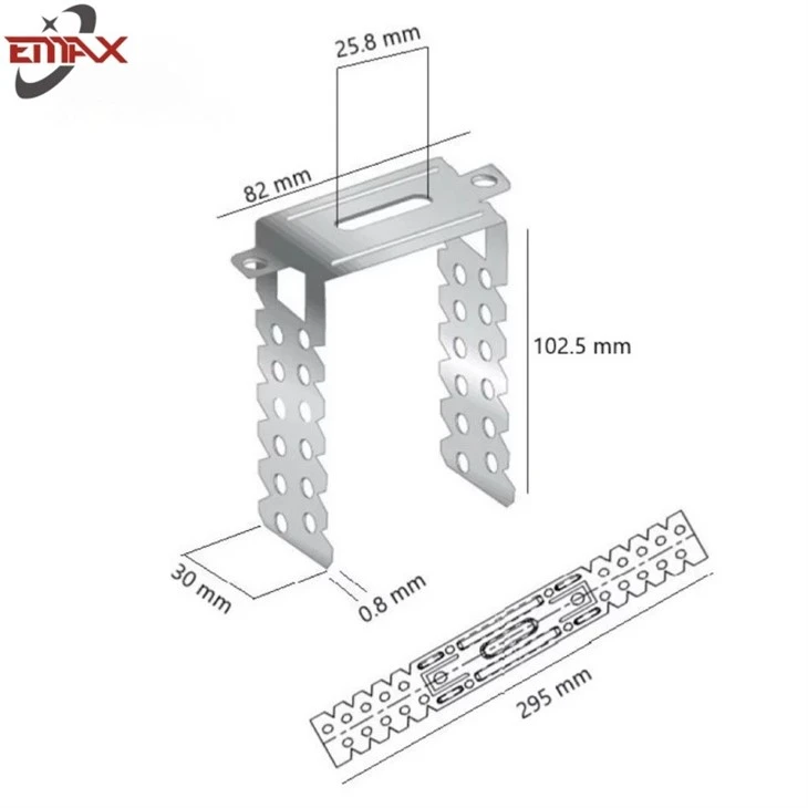 Suspended Ceiling Clips U Clamp Secure Holding Straight Hanger price